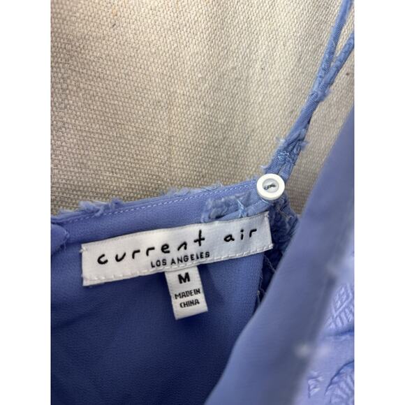 Current Air Anthropologie Womens Baby Doll Fairy Peasant Dress Size S Periwinkle - Picture 3 of 9